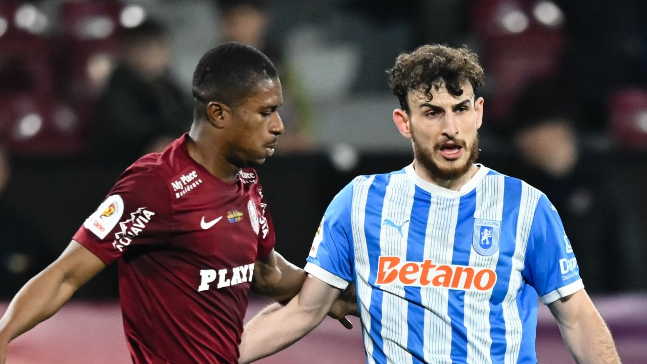 CFR Cluj - Universitatea Craiova. Cine va juca împotriva echipei lui Hagi în semifinalele Cupei României